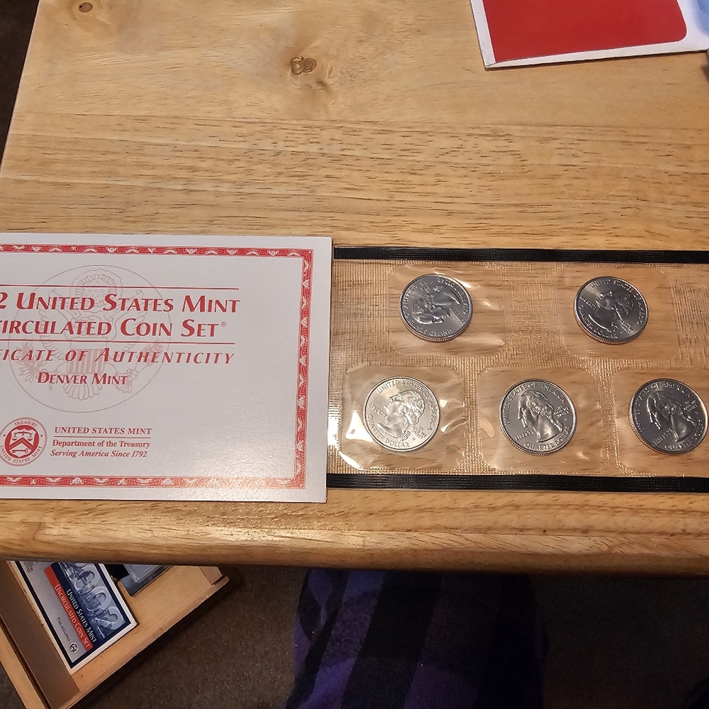 UNC US Mint 2002-D State Quarter Program